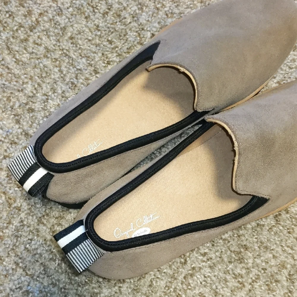 Dr Scholl's Lexi Suede Wedge Slip On Loafer - Picture 7 of 8